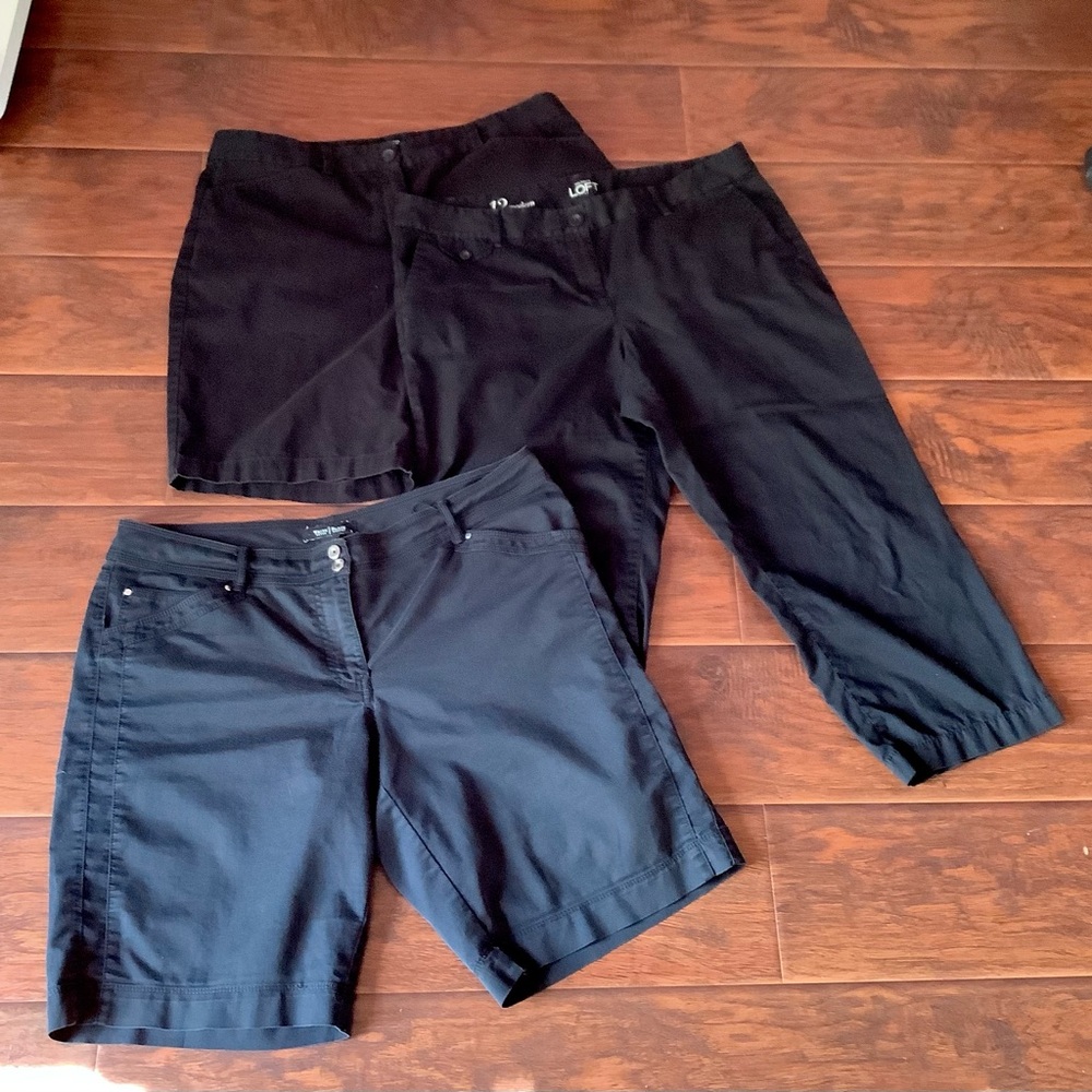 Ladies shorts+ capri pants for price of one 🖤🖤🖤